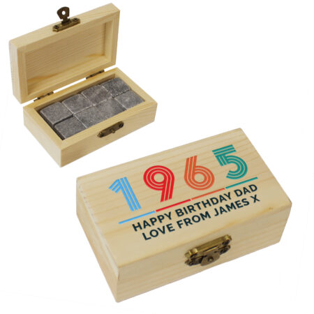Personalised Big Age Whisky Stones