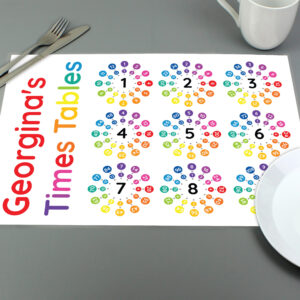 Personalised Times Tables Placemat - Image 5