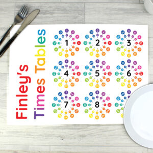 Personalised Times Tables Placemat - Image 6