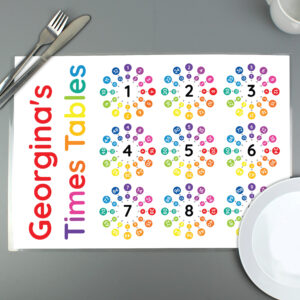 Personalised Times Tables Placemat - Image 7