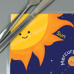 Personalised Solar Space System Placemat - Image 8