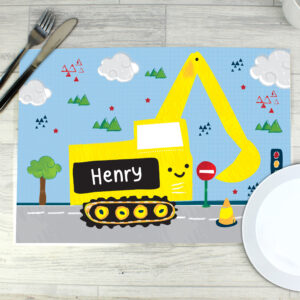 Personalised Digger Placemat - Image 7