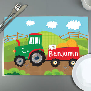 Personalised Tractor Placemat - Image 4