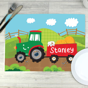 Personalised Tractor Placemat - Image 5
