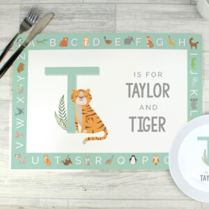 Personalised Animal Alphabet Placemat - Image 5