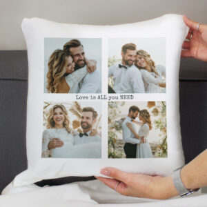Personalised Multi Photo Upload Cushion