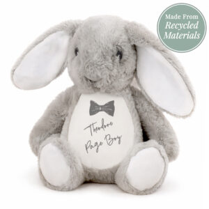 Personalised Bow Tie Bunny
