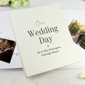 Personalised Black & Gold Traditional Album - Image 4