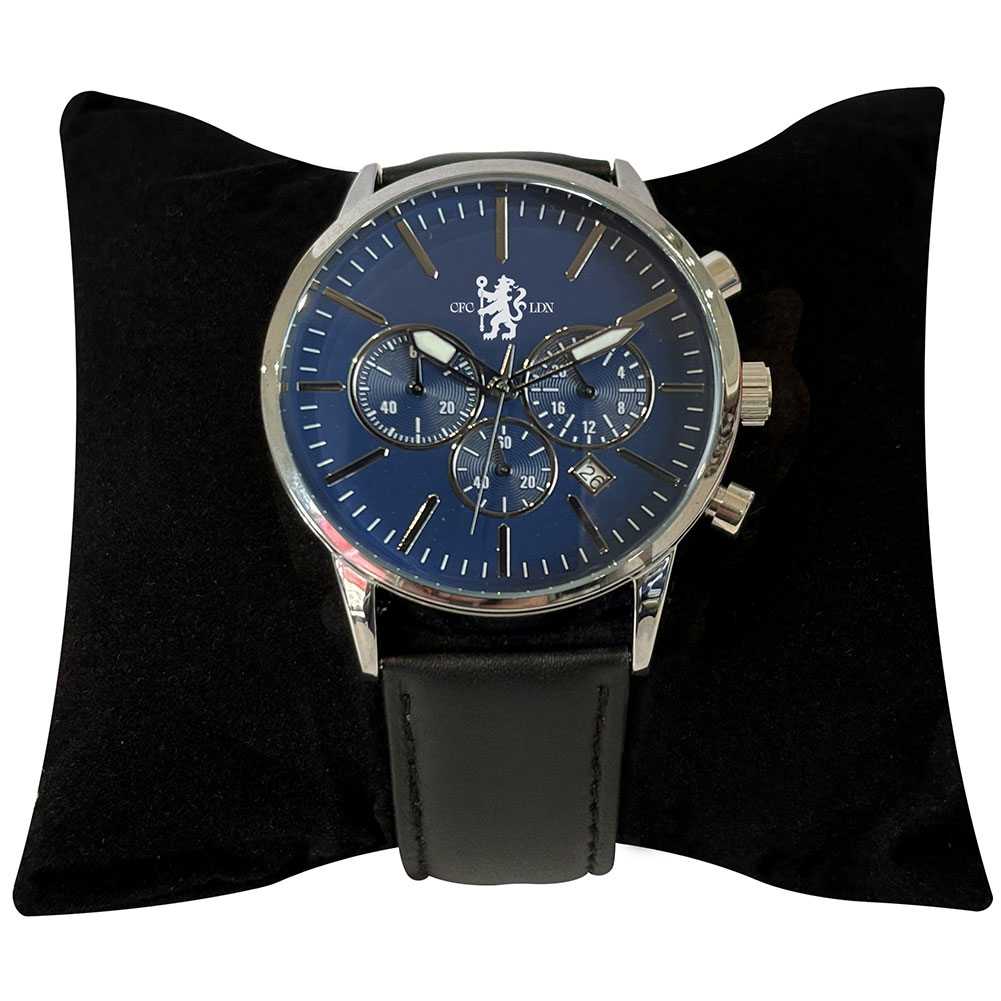 Chelsea FC High End Chronograph Leather Watch