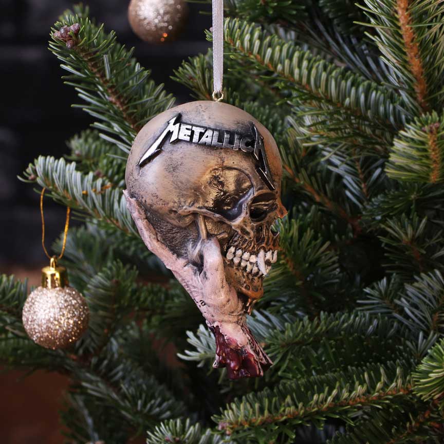 Officially Licensed Metallica Sad But True Festive Hanging Decorative Ornament