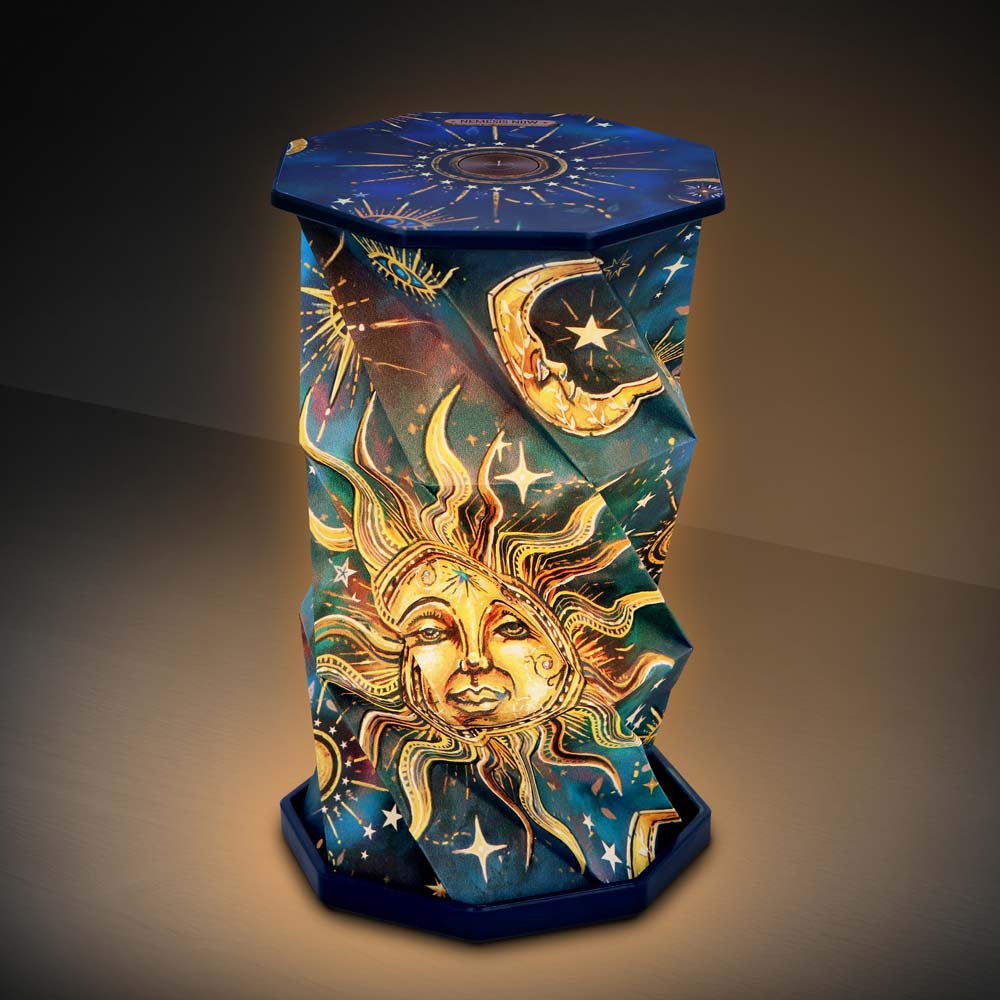 Celestial Foldable Lamp Rechargeable USB Powered 21cm