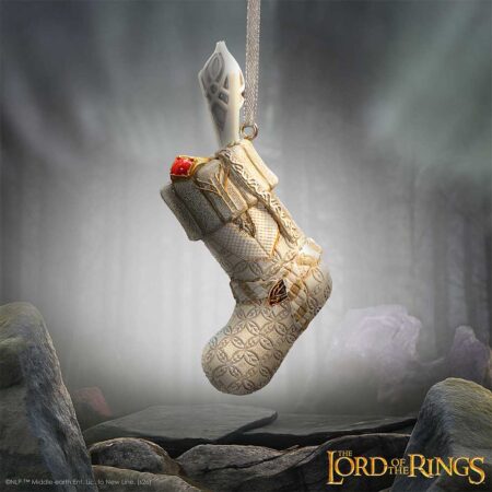 Lord of the Rings Gandalf the White Stocking Hanging Ornament 7.5cm
