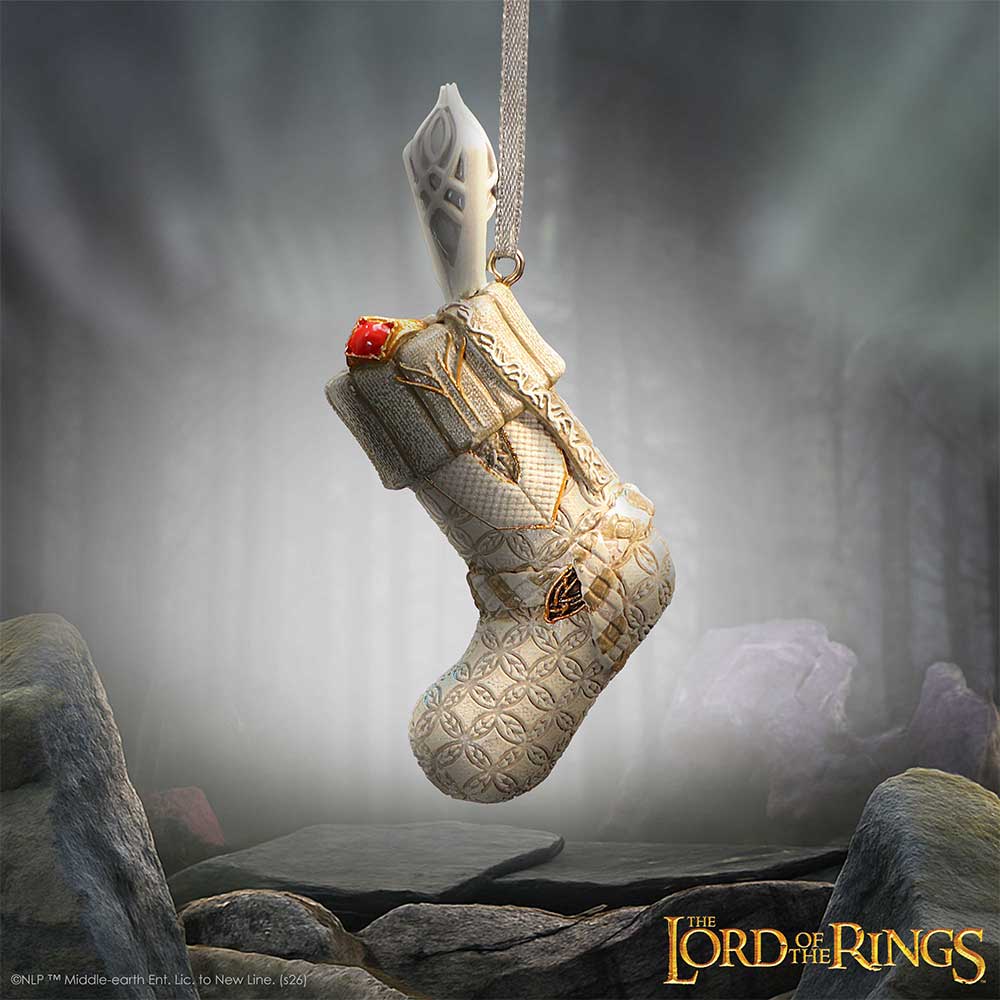 Lord of the Rings Gandalf the White Stocking Hanging Ornament 7.5cm