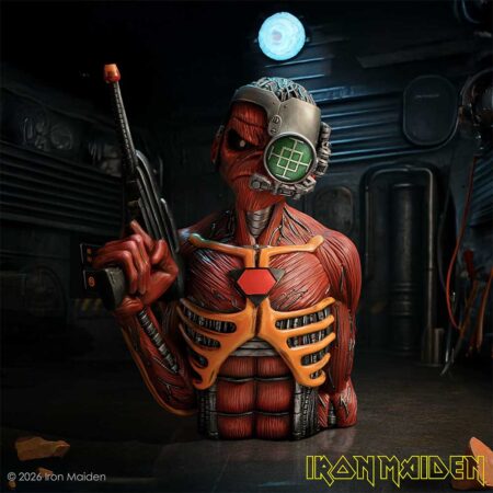Iron Maiden Somewhere In Time Eddie Bust 29.8cm