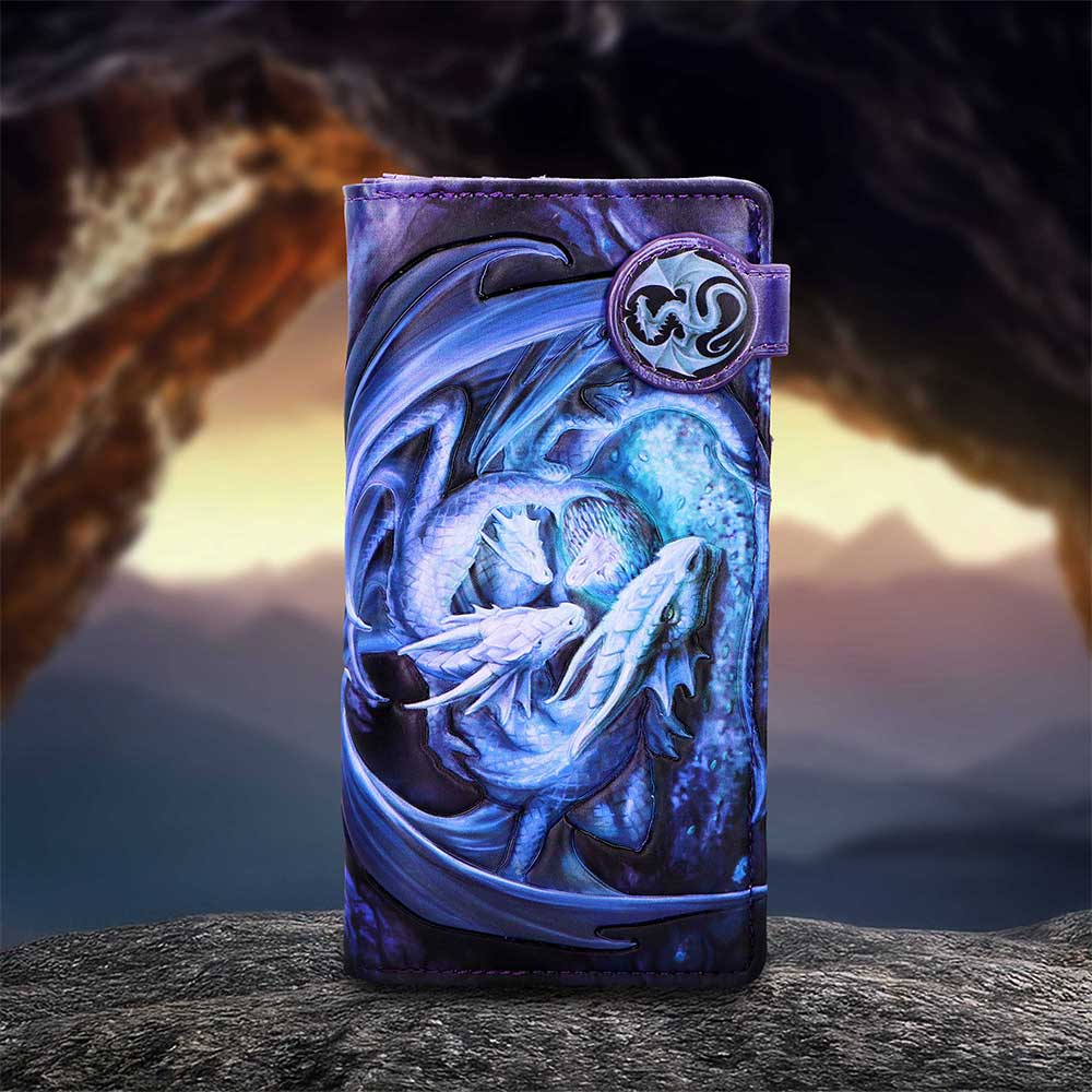 Welcome Hatchling Embossed Purse by Anne Stokes