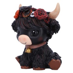 Dahlia Black Flower Cow 10.8cm - Image 3