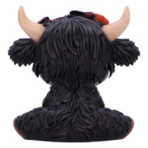 Dahlia Black Flower Cow 10.8cm - Image 4