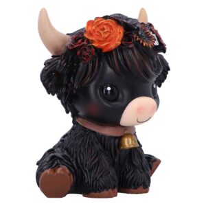 Dahlia Black Flower Cow 10.8cm - Image 5