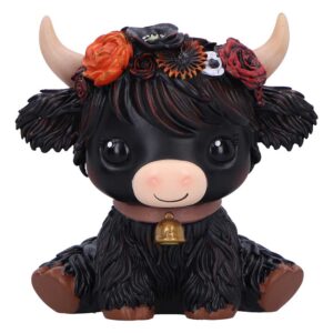 Dahlia Black Flower Cow 10.8cm - Image 2