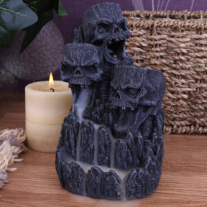 Skull Backflow Incense Tower Incense Holder