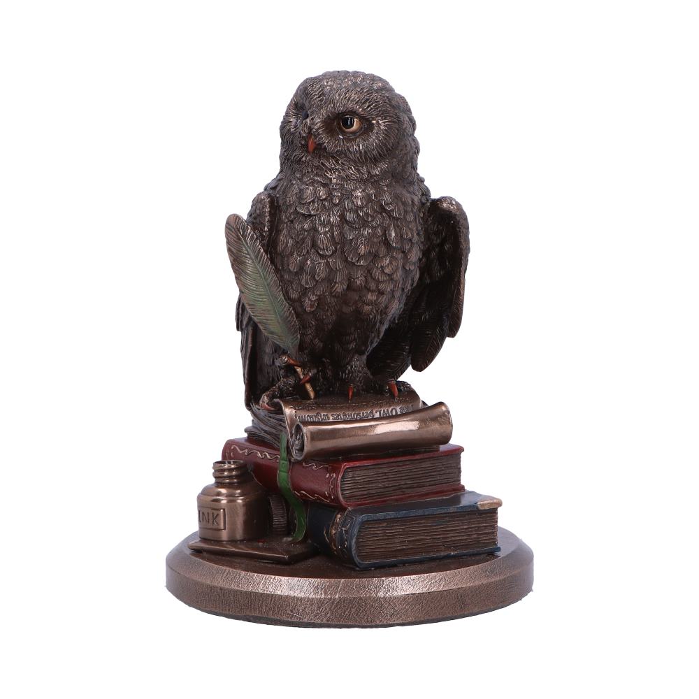 An Owl's Tale Bronze Figurine
