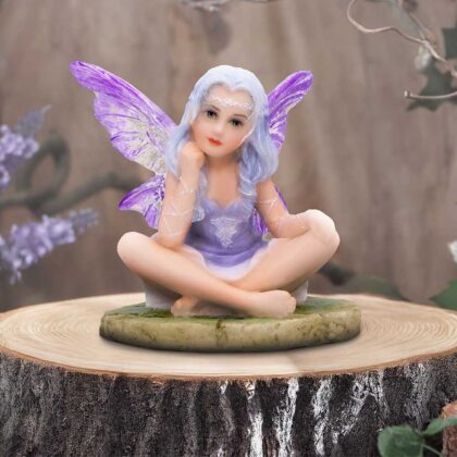 Lila - Serene lavender fairy with ethereal wings