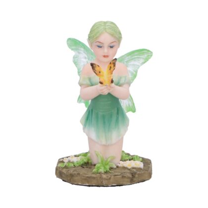 Esme - Forest fairy with butterfly and flowers