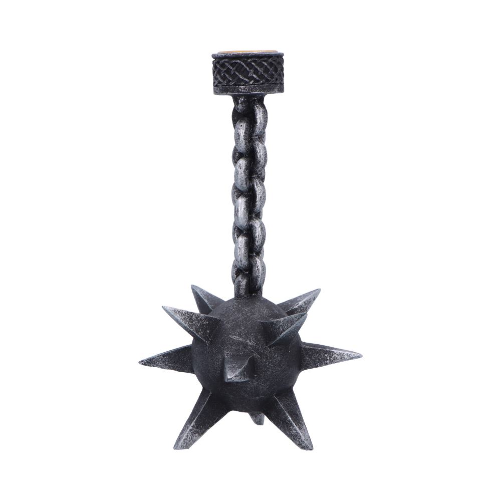 Meteor Hammer Medieval Gothic Candle Holder