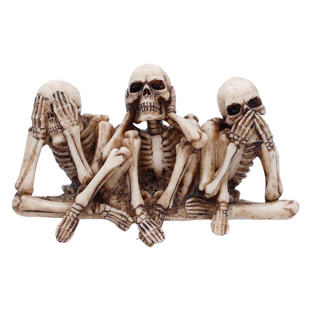 Three Wise Corpse Figurines