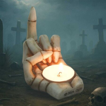 Final Gesture Candle Holder