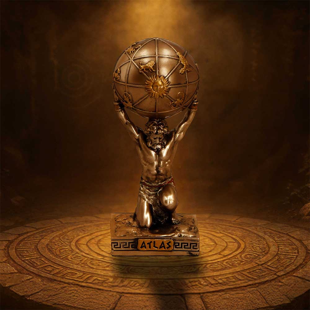 Atlas Titan Bearer of the Sky Mini Figurine