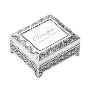 Personalised Miniature Mosaic Trinket Box