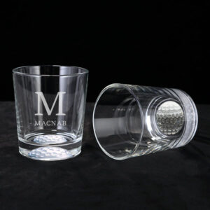Personalised Luxury Frosted Golf Ball Base Tumbler