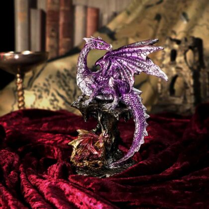 Hatchling Protection Dragon and Dragonling Parental Figurine