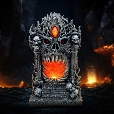 Gothic LED Skull Door to the Underworld 22cm