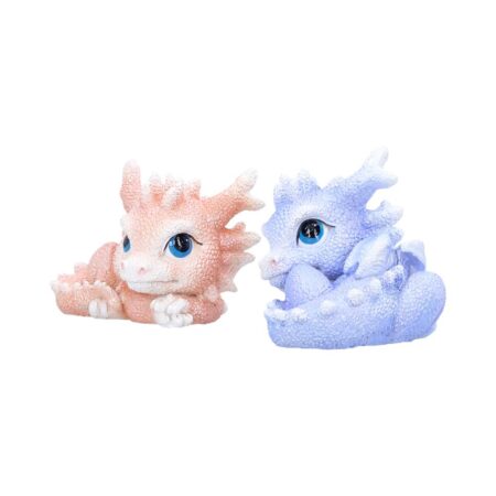 Coralscale Nestlings Dragon Figurines Set of 2 5.8cm