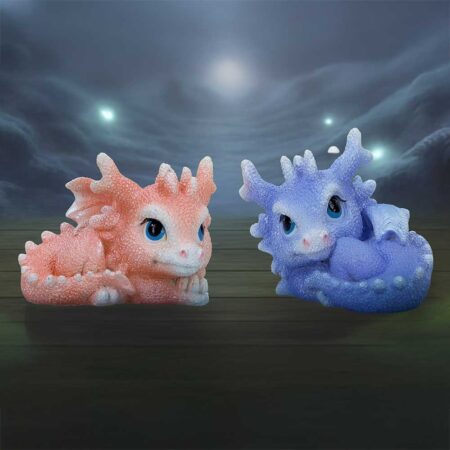 Coralscale Nestlings Dragon Figurines Set of 2 5.8cm