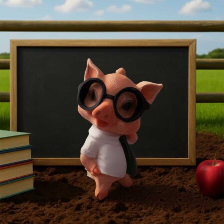 Preston Pig Figurine 11cm