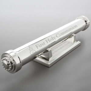 Personalised First Holy Communion Silver Plated Certificate Holder