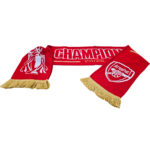 TM 07809 Arsenal FC Gold Premier League Champions Scarf