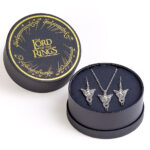 TM 07823 The Lord Of The Rings Evenstar Necklace Earrings Gift Box