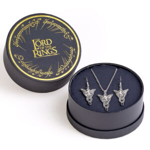 TM 07823 The Lord Of The Rings Evenstar Necklace Earrings Gift Box