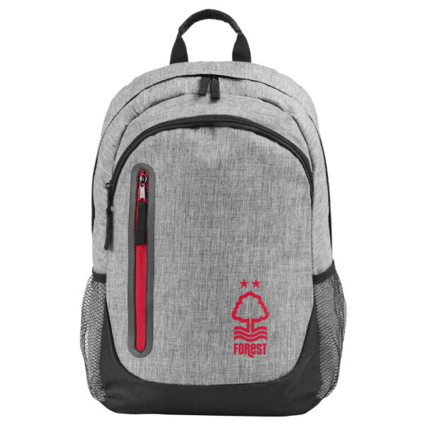 TM 07884 Nottingham Forest FC Heather Grey Backpack