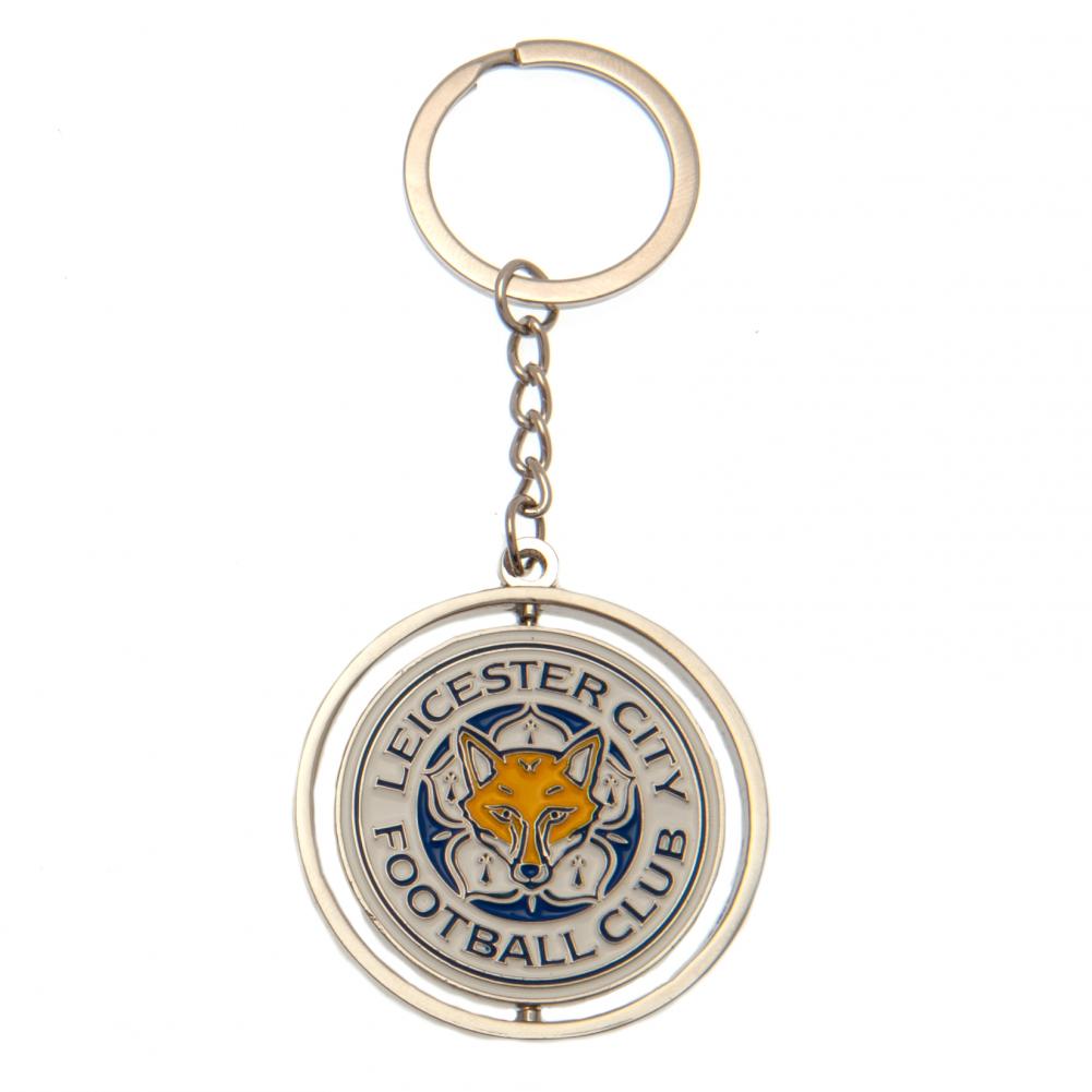 181920-Leicester-City-FC-Spinner-Keyring 181920 Leicester City FC Spinner Keyring
