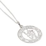 3946 Chelsea FC Sterling Silver Pendant Chain CR