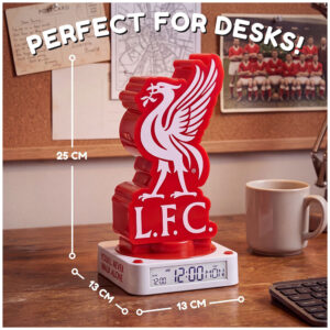 TM 07714 Liverpool FC Light Up Alarm Clock