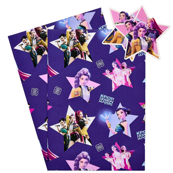 TM 07850 K Pop Demon Hunters Gift Wrap