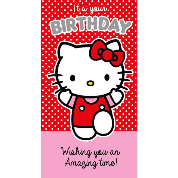 TM 07863 Hello Kitty Birthday Card
