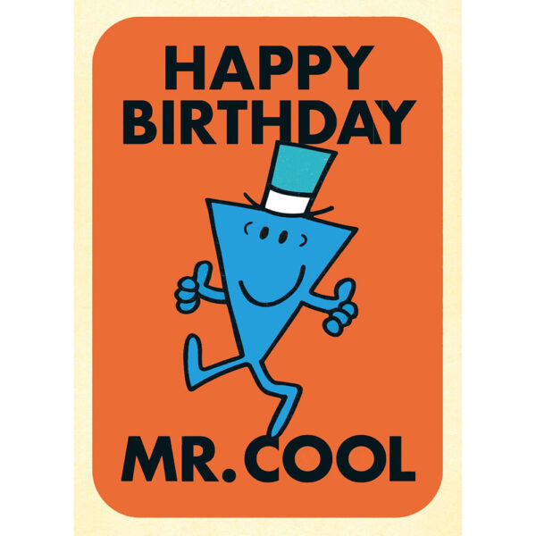 TM 07868 Mr. Men And Little Miss Mr Cool Birthday Card