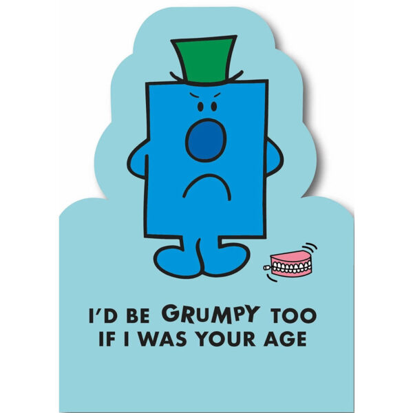 TM 07869 Mr. Men And Little Miss Mr Grumpy Birthday Card